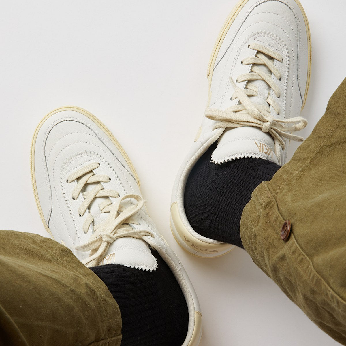 PANENKA LEATHER WHITE CALCAIRE — 6