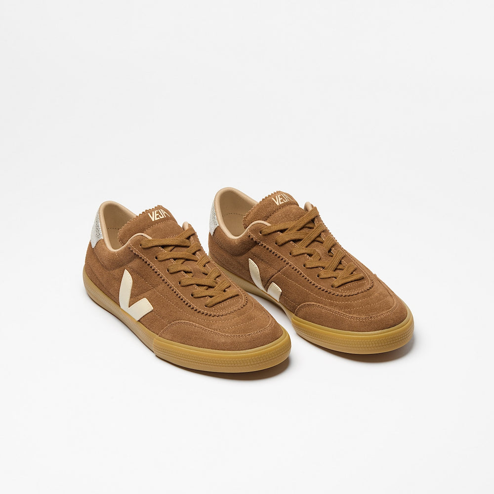 PANENKA SUEDE BROWN PIERRE SILVER — 2