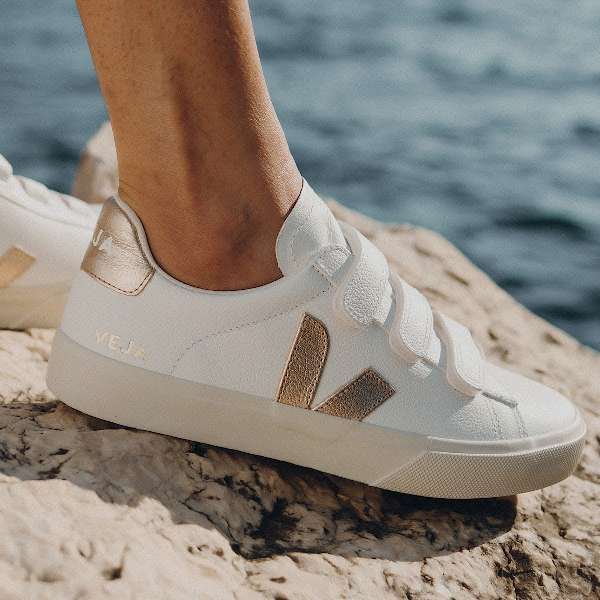 RECIFE LEATHER WHITE PLATINE — 4