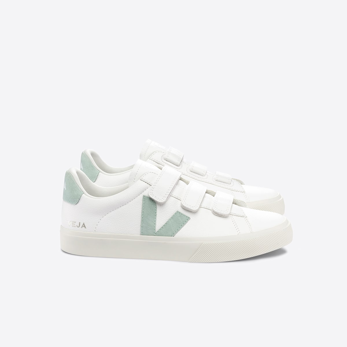 RECIFE LEATHER WHITE MATCHA — 1