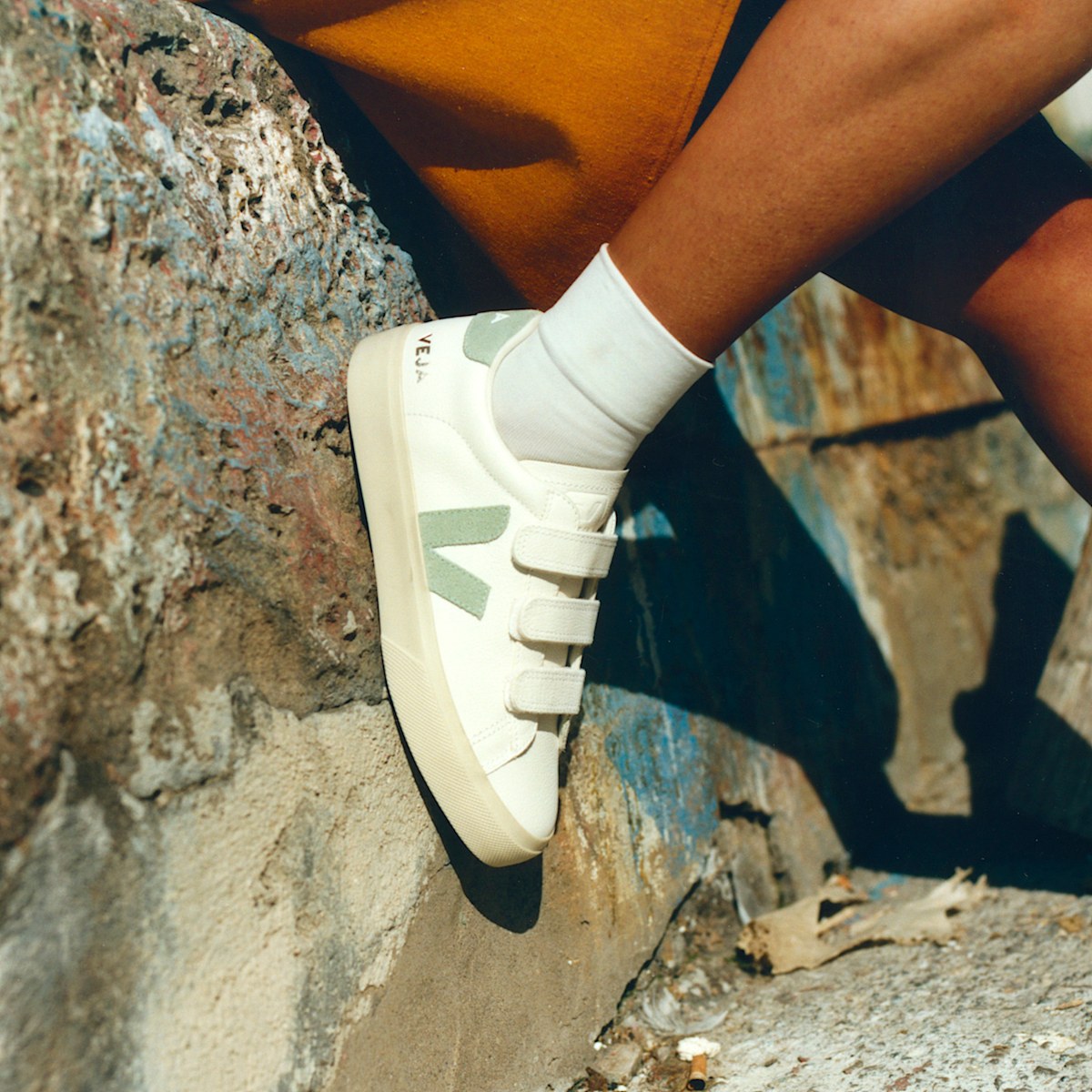 RECIFE LEATHER WHITE MATCHA — 4