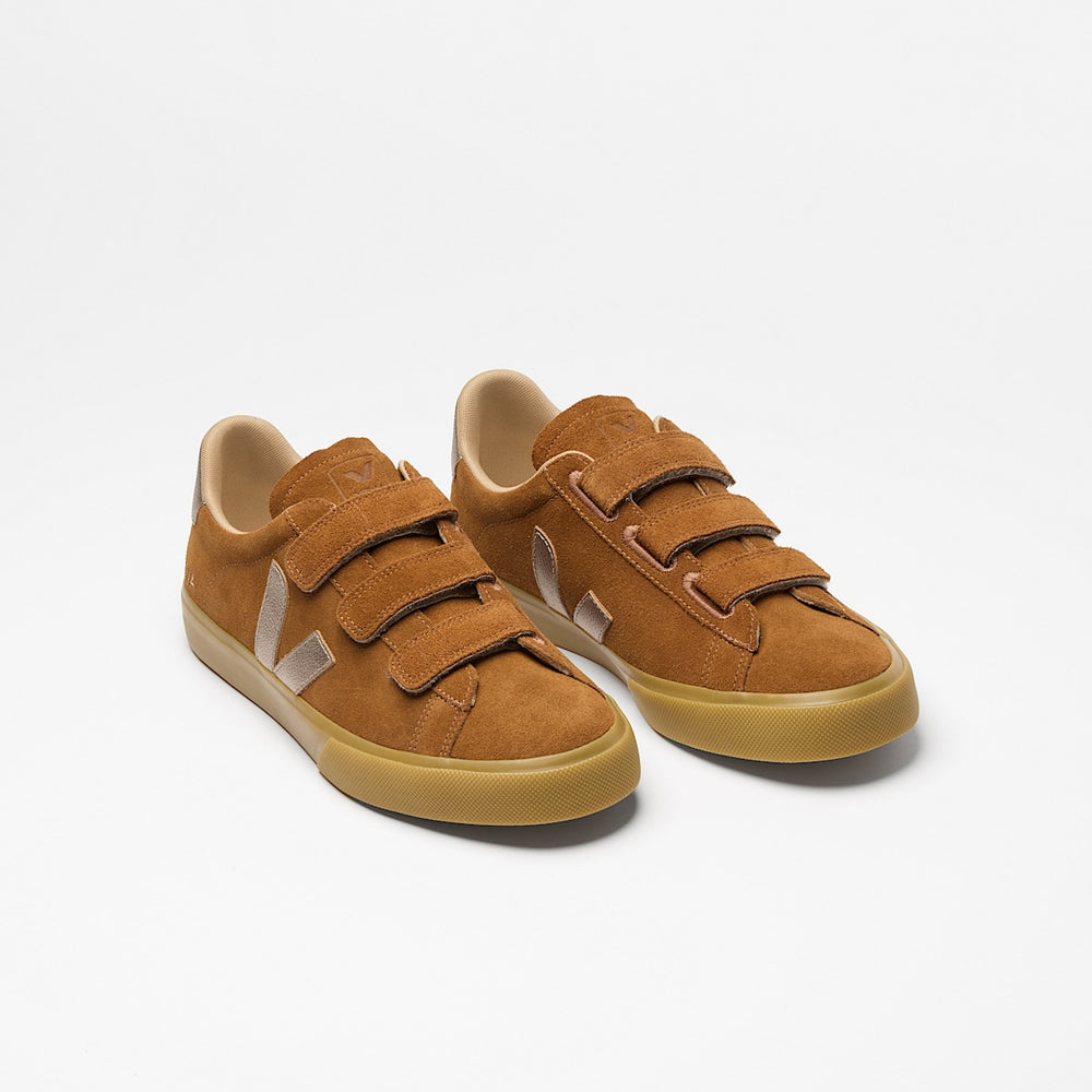 RECIFE SUEDE COGNAC BRONZE NATURAL — 2