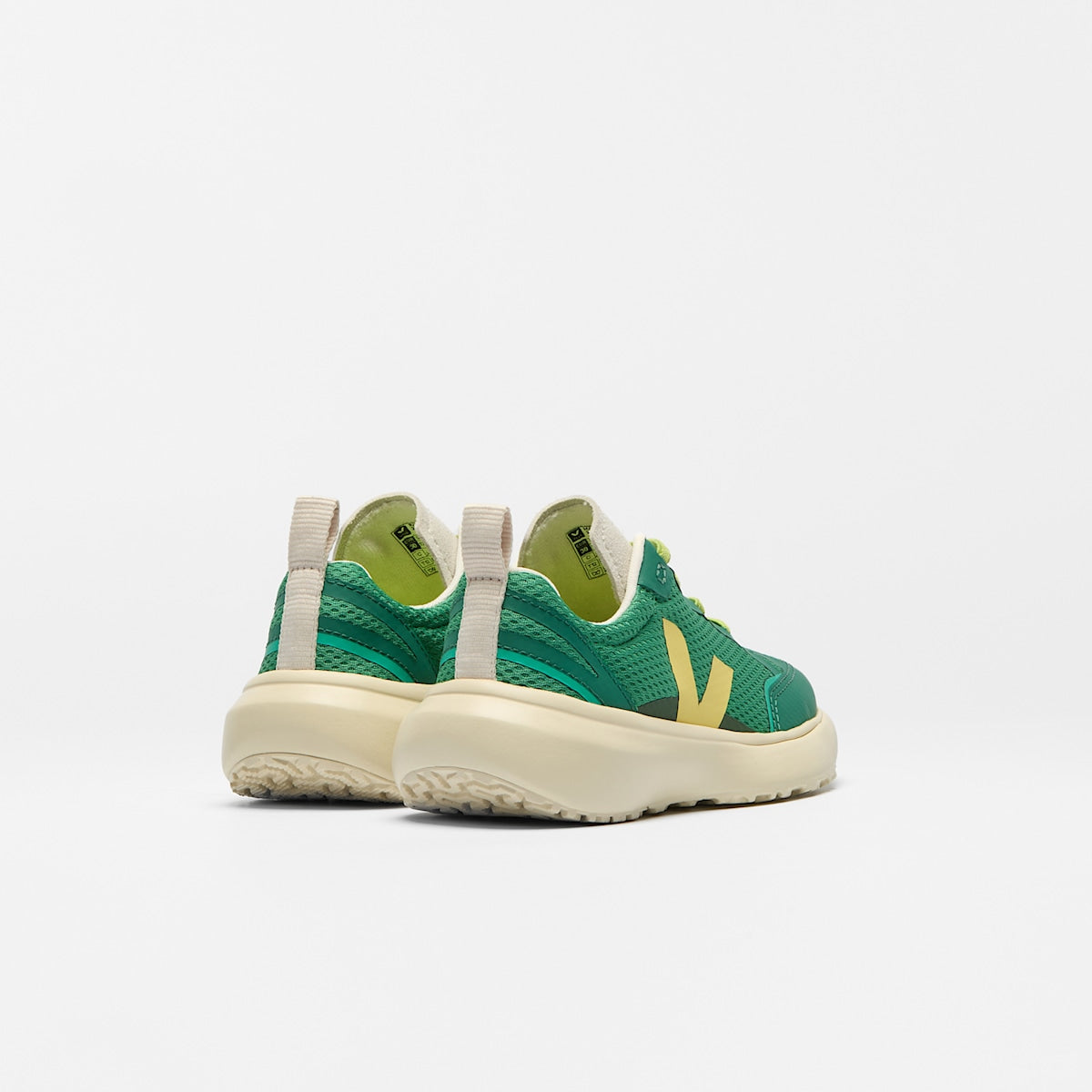 CANARY ELASTIC LACES ALVEOMESH EMERAUDE MIMOSA — 3