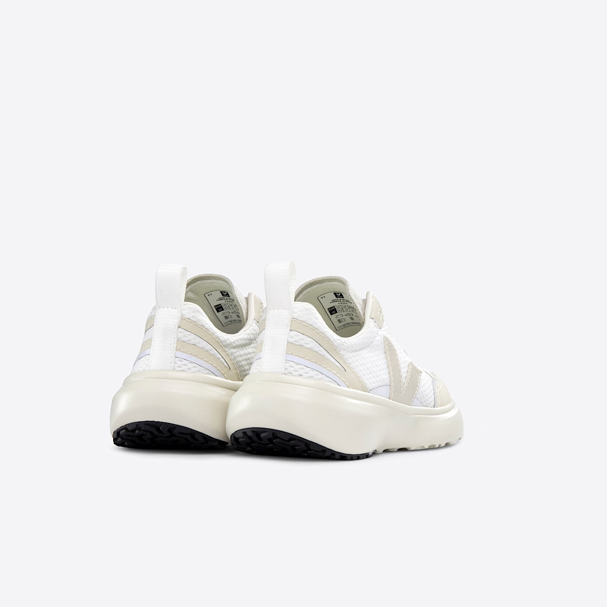 CANARY ELASTIC LACES ALVEOMESH WHITE PIERRE — 3