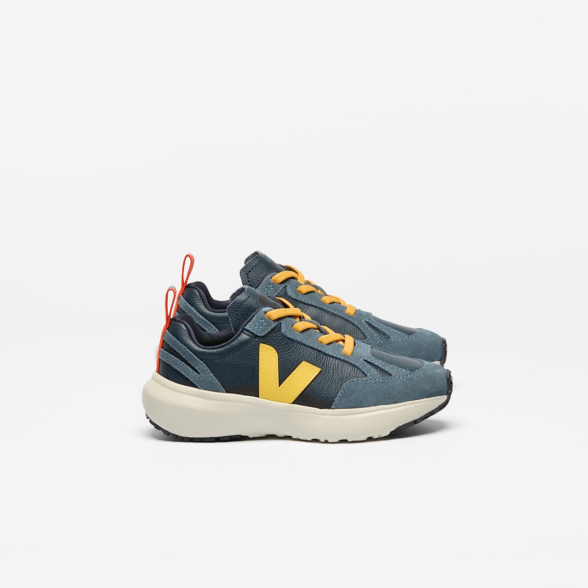 CANARY ELASTIC LACES LEATHER NAUTICO TONIC — 1