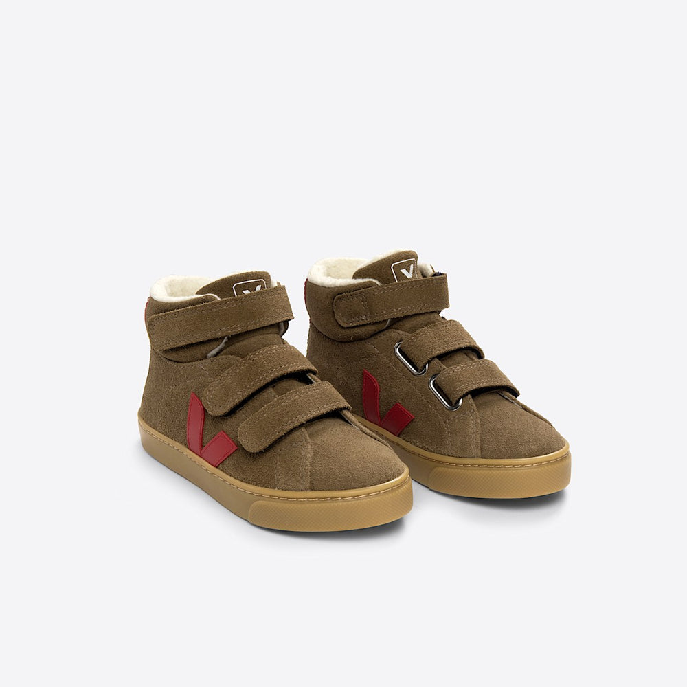 ESPLAR MID FURED SUEDE BROWN PEKIN — 2