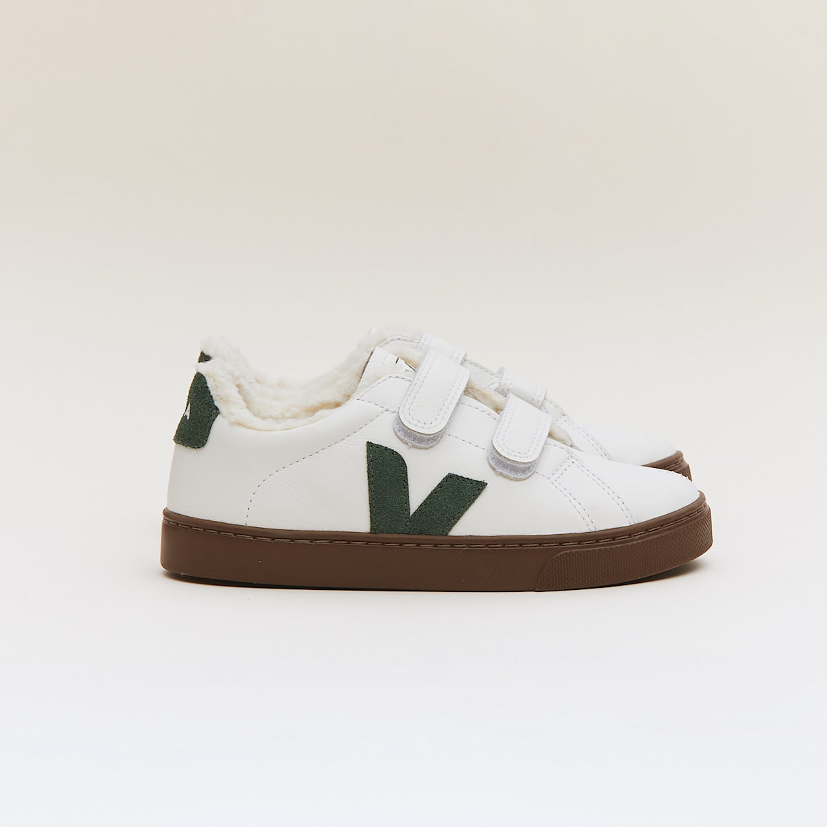ESPLAR FURED LEATHER WHITE CYPRUS BARK — 6