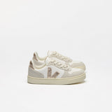 V-10 LEATHER WHITE PLATINE NATURAL — 1