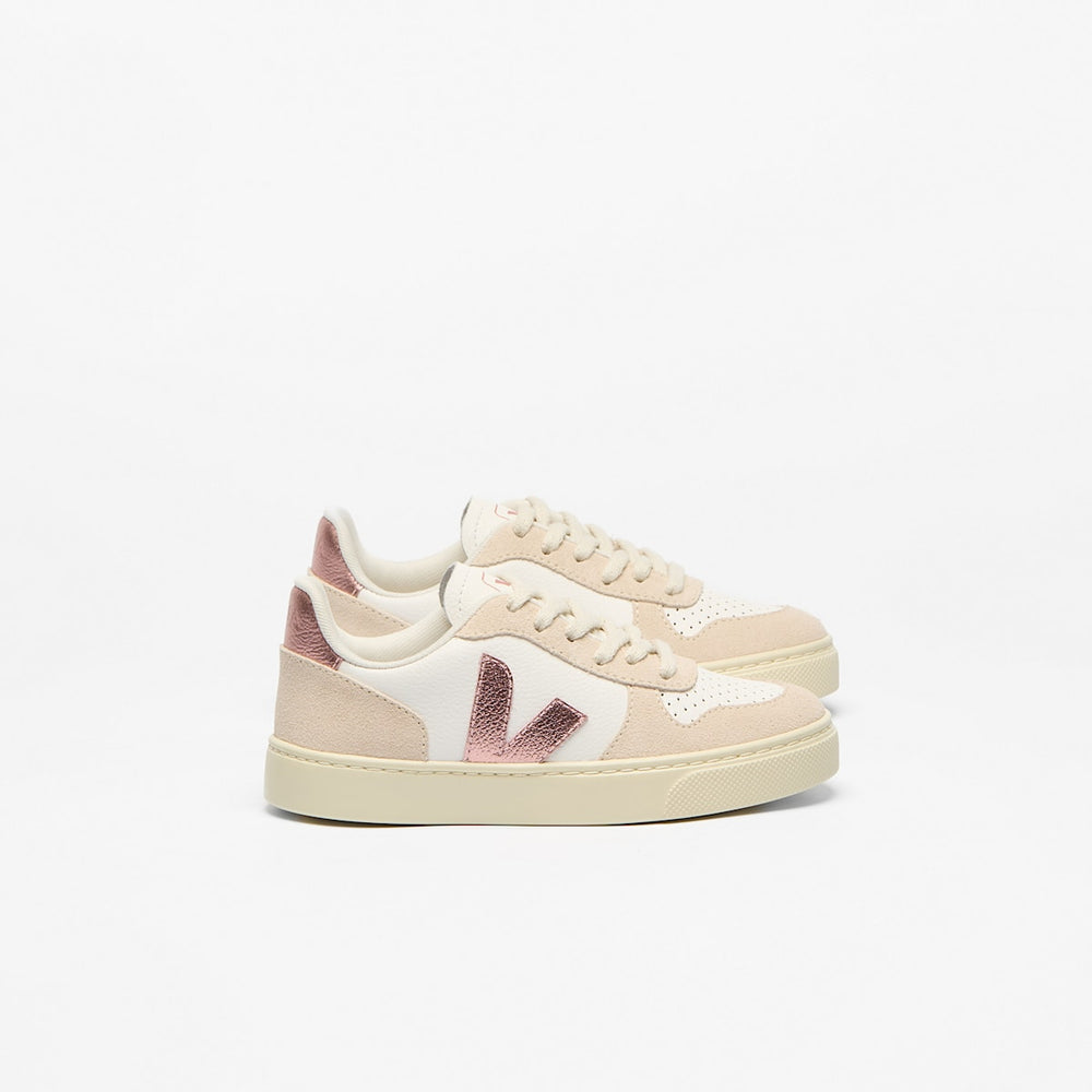 V-10 LEATHER WHITE NACRE SABLE — 1