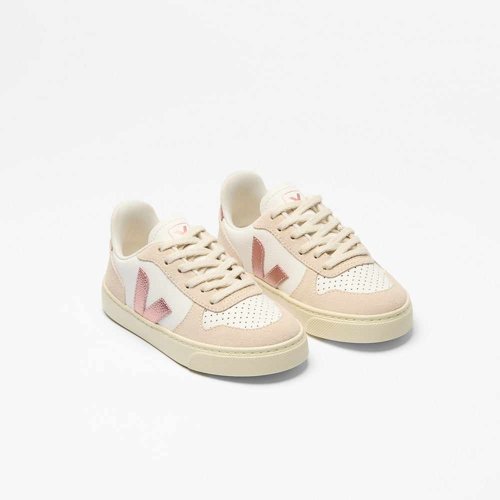 V-10 LEATHER WHITE NACRE SABLE — 2