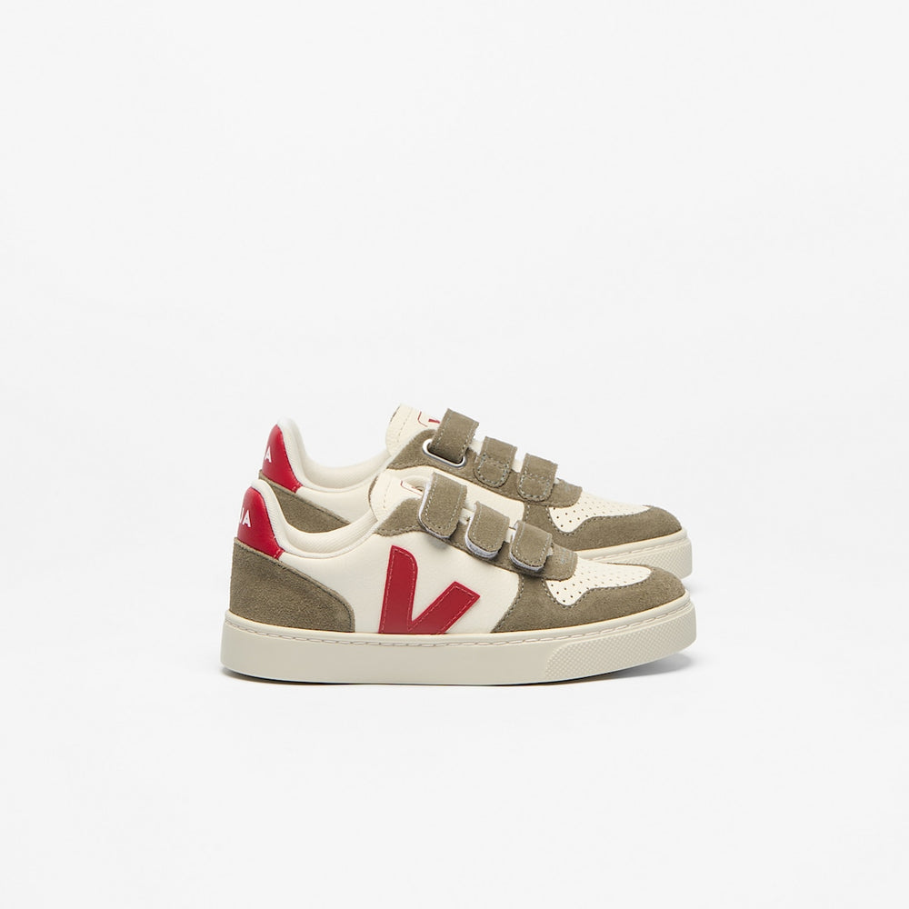V-10 LEATHER PURE PEPPER KAKI — 1