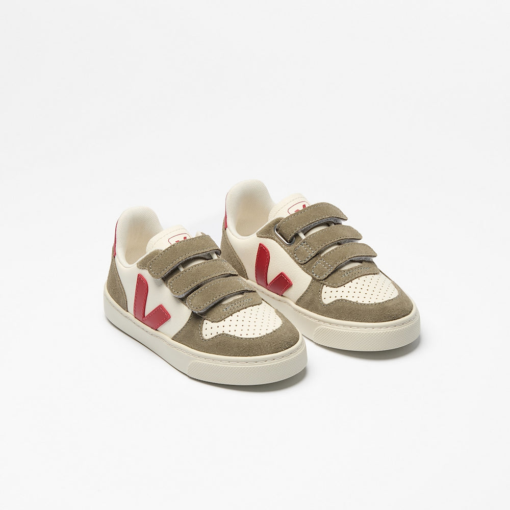V-10 LEATHER PURE PEPPER KAKI — 2