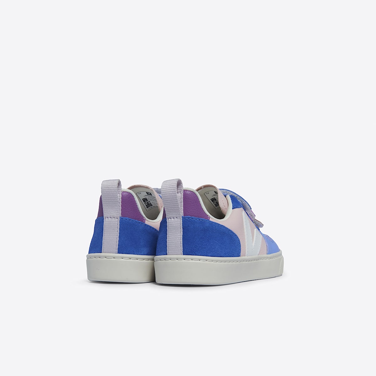 V-10 LEATHER MULTICO PETALE WHITE — 3