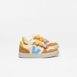 V-10 LEATHER CASHEW AQUA UMBER — 1