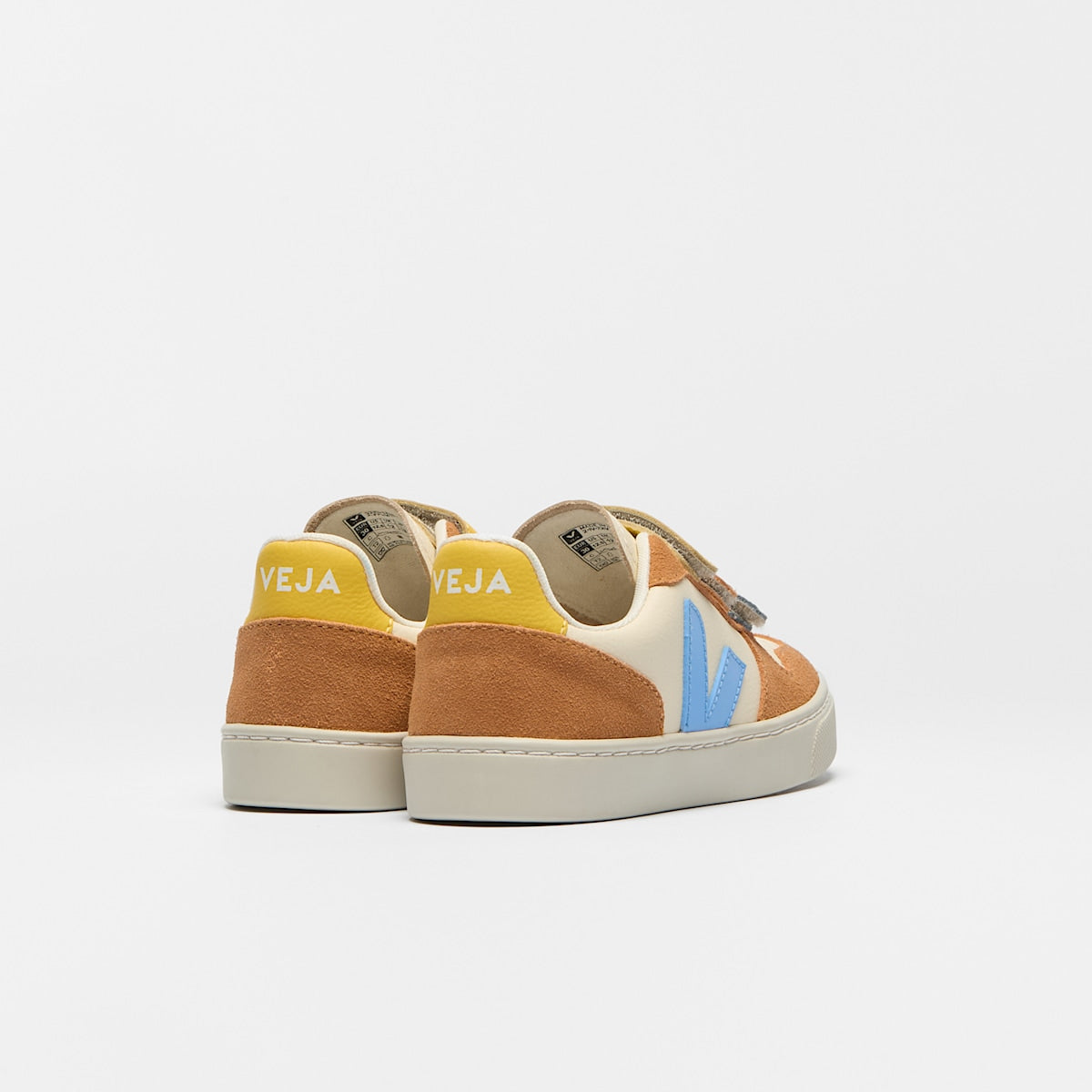 V-10 LEATHER CASHEW AQUA UMBER — 3