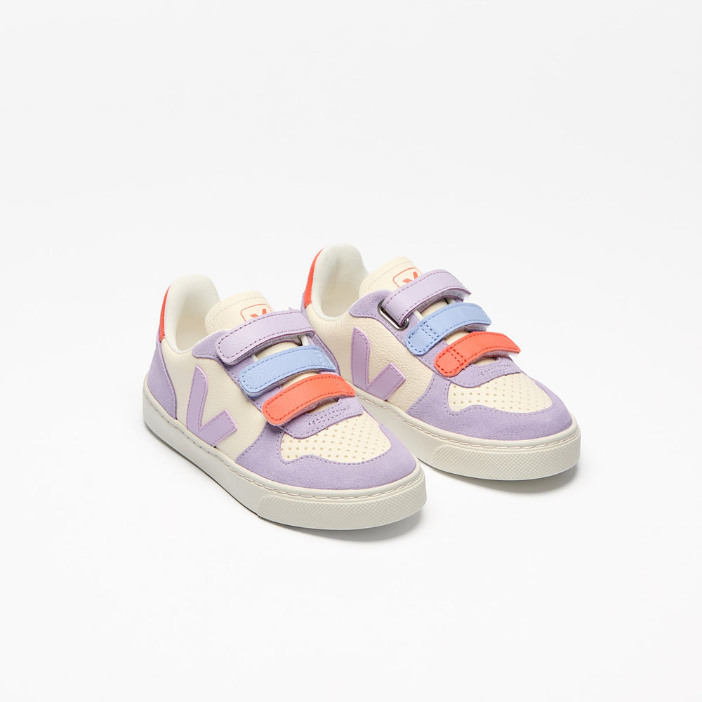V-10 LEATHER CASHEW MULTICO ORCHID — 2