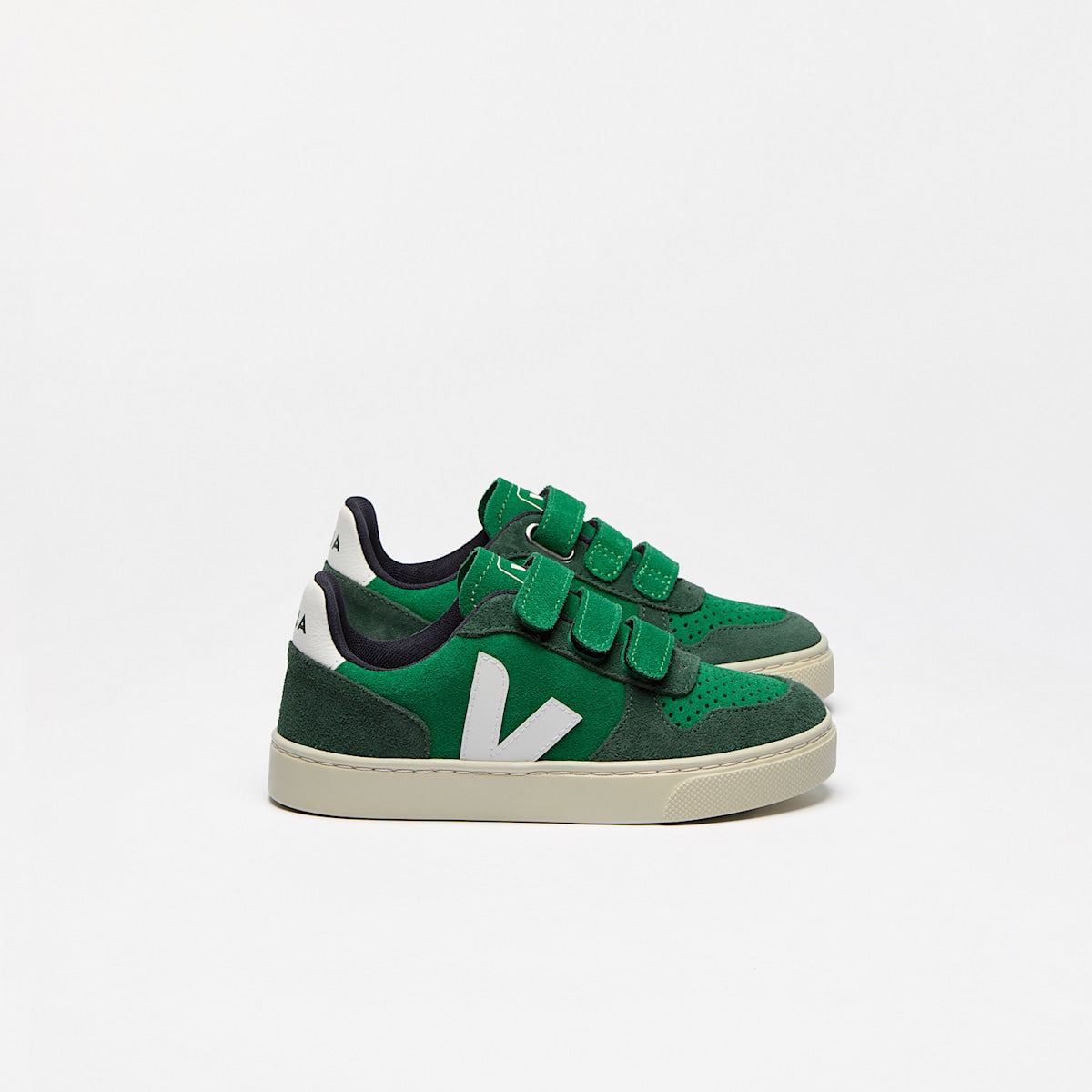 V-10 SUEDE EMERAUDE WHITE — 1