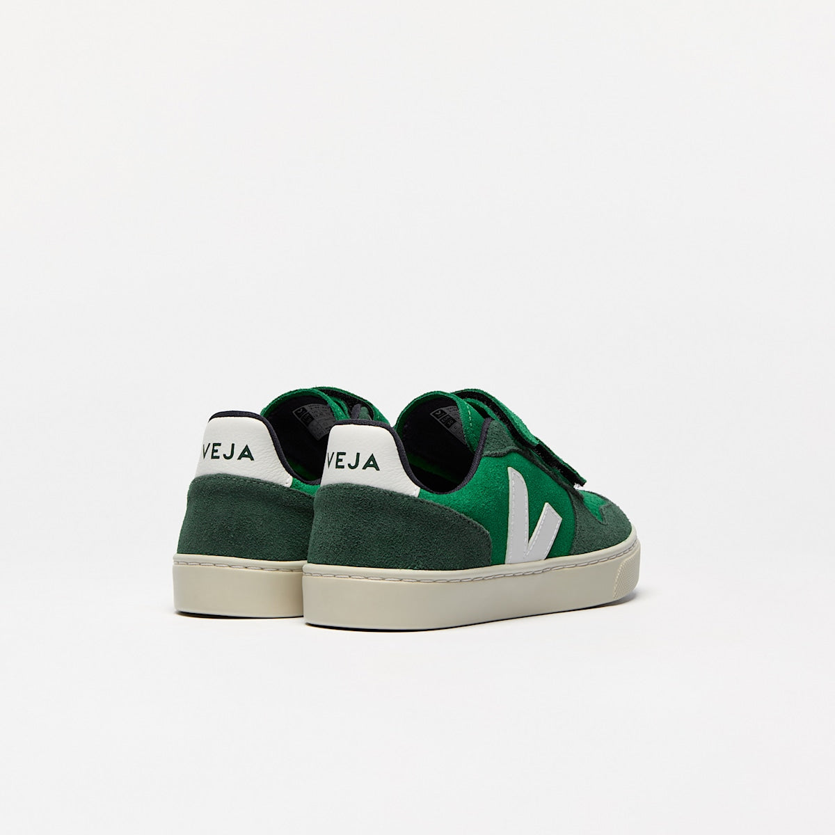 V-10 SUEDE EMERAUDE WHITE — 3