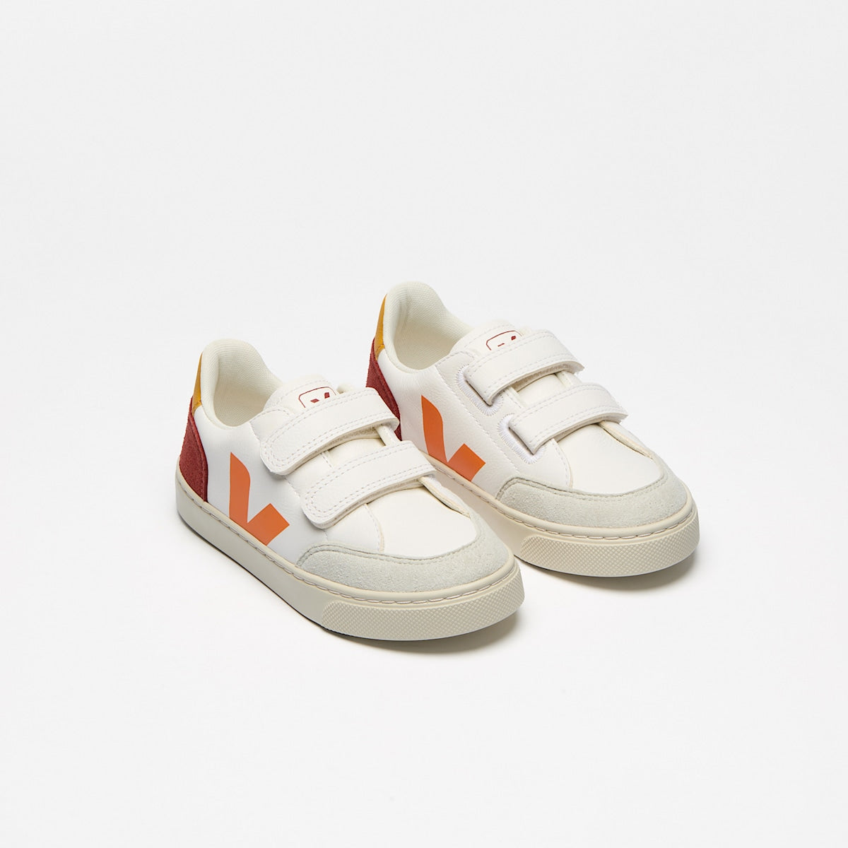 V-12 LEATHER WHITE MULTICO ROUILLE — 2