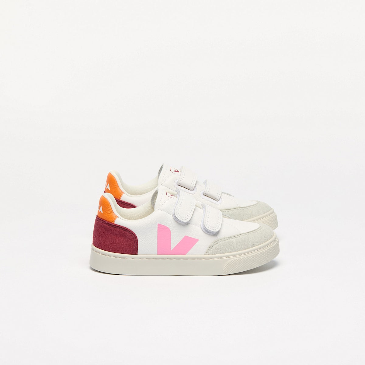 V-12 LEATHER WHITE MULTICO MARSALA — 1
