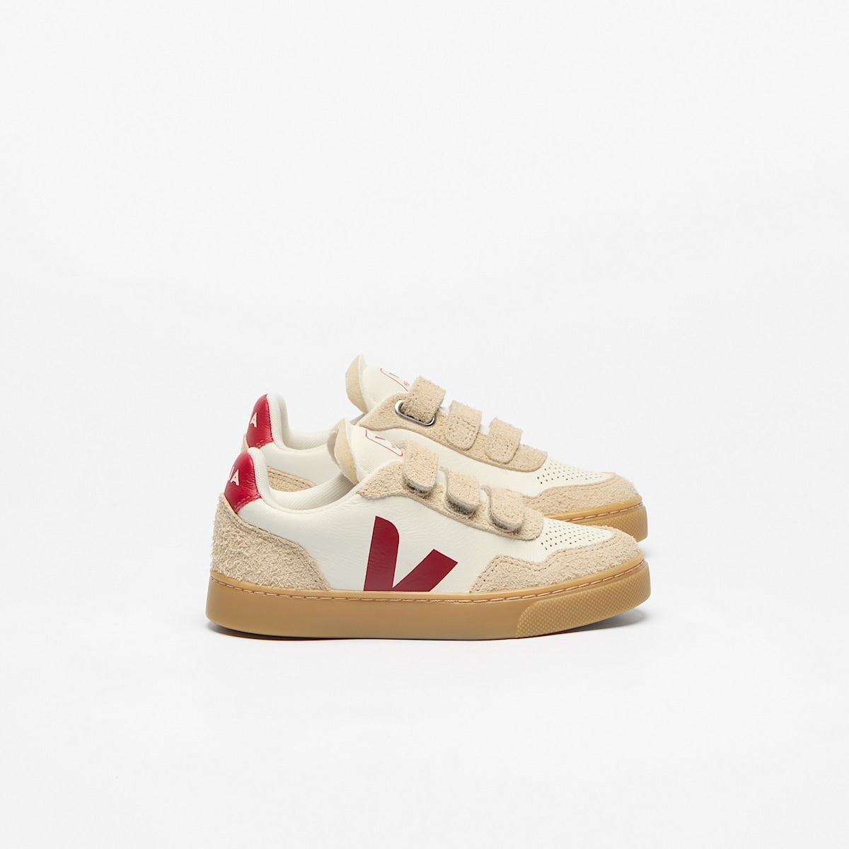 V-90 LEATHER PURE PEPPER ALMOND — 1
