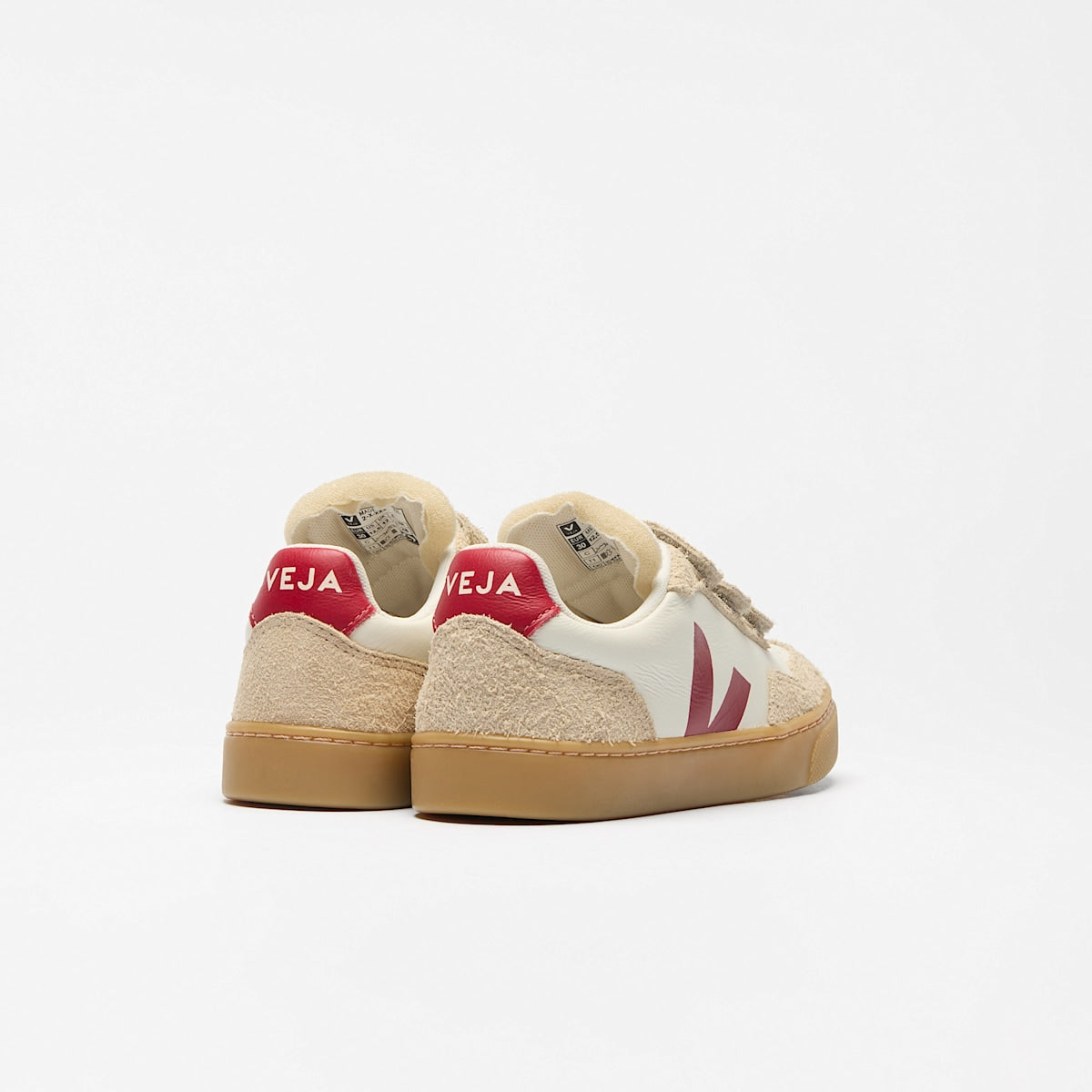 V-90 LEATHER PURE PEPPER ALMOND — 3