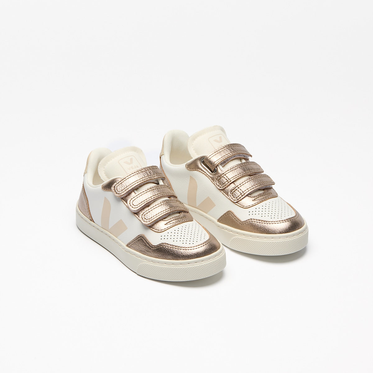 V-90 LEATHER WHITE SABLE BRONZE — 2