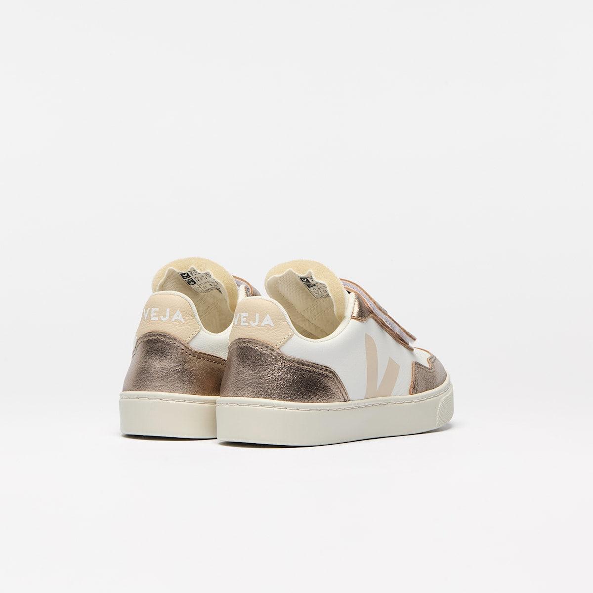 V-90 LEATHER WHITE SABLE BRONZE — 3