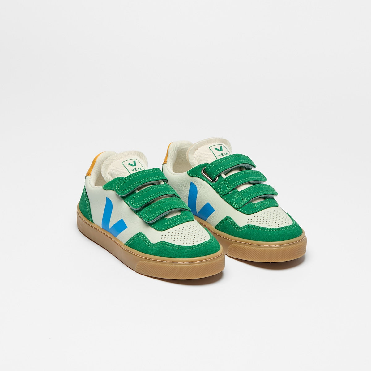V-90 LEATHER JADE EGEE EMERAUDE NATURAL — 2