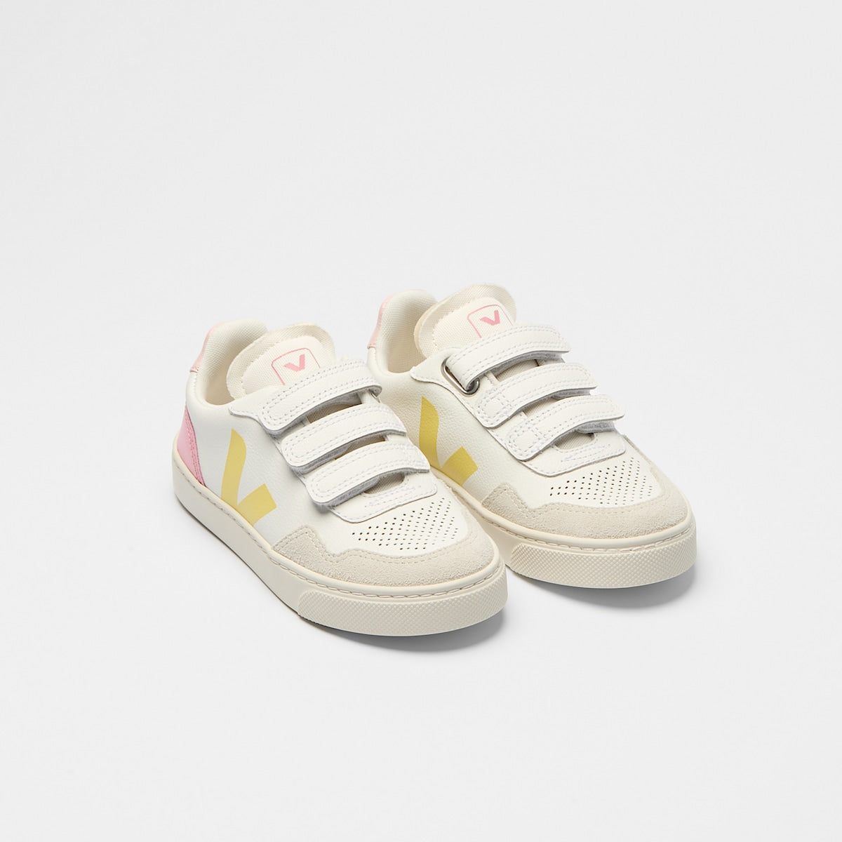 V-90 LEATHER WHITE AURORA GLIMMER — 2