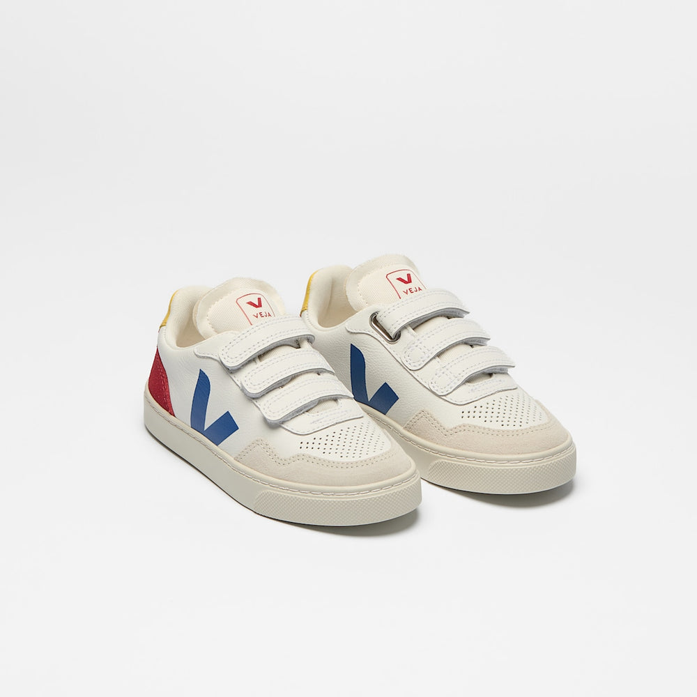 V-90 LEATHER WHITE INDIGO PEPPER — 2