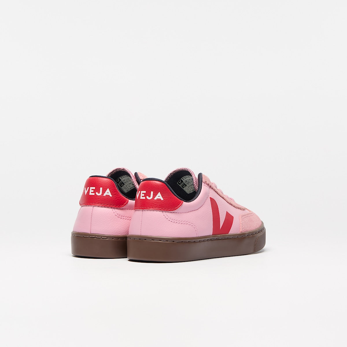 VOLLEY ELASTIC LACES LEATHER GUIMAUVE PEKIN BARK — 3