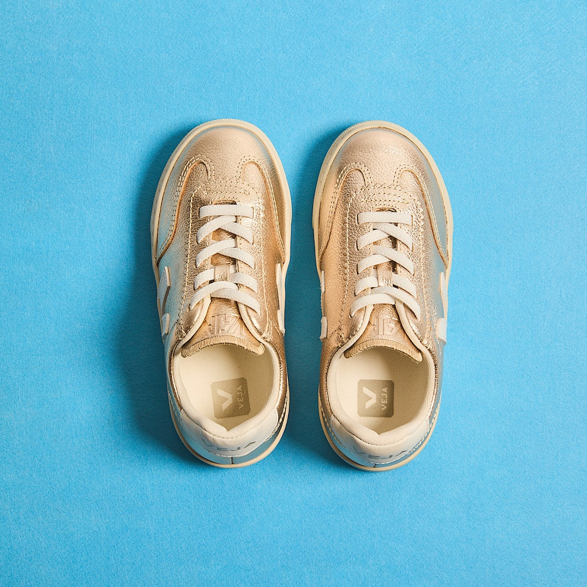 VOLLEY ELASTIC LACES LEATHER PLATINE WHITE — 4