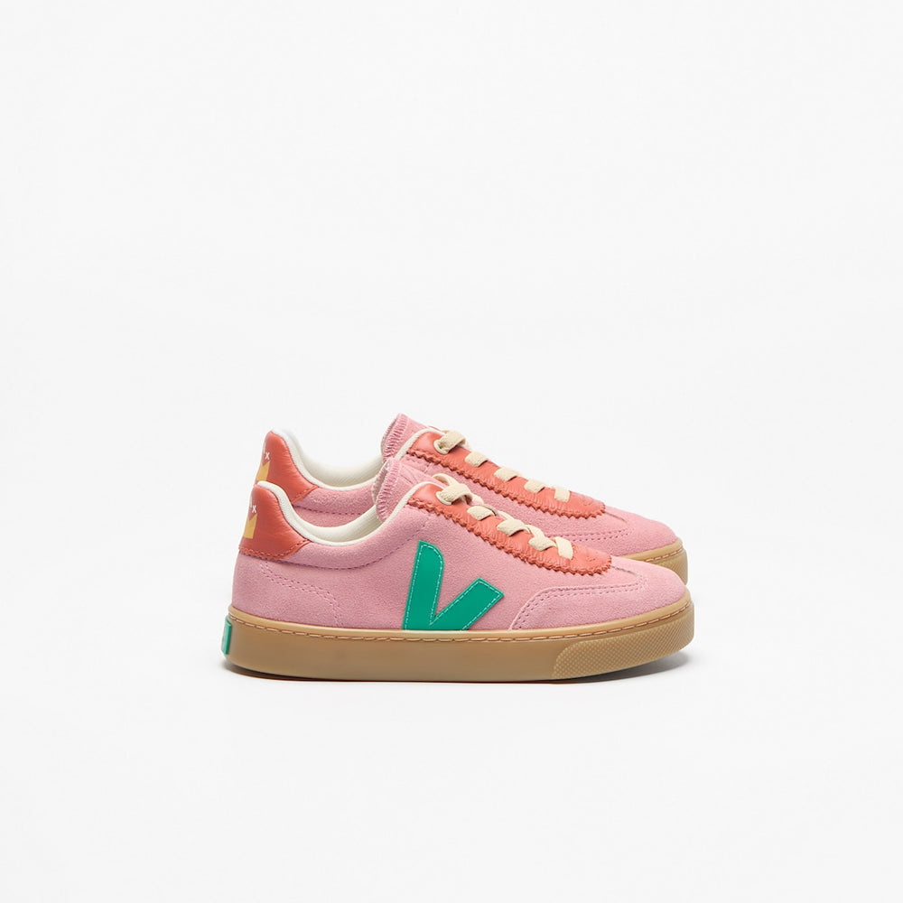 VOLLEY ELASTIC LACES SUEDE VEJA X JELLY MALLOW MARY — 1