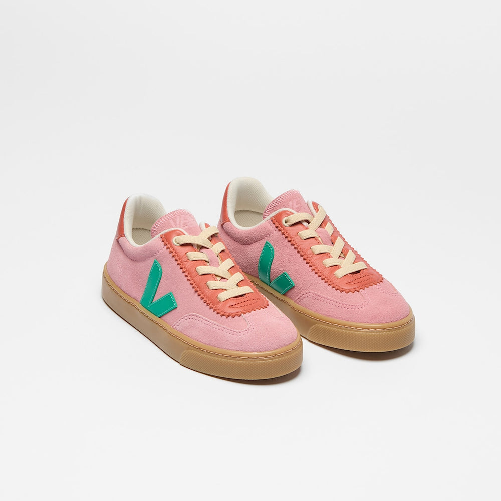 VOLLEY ELASTIC LACES SUEDE VEJA X JELLY MALLOW MARY — 2