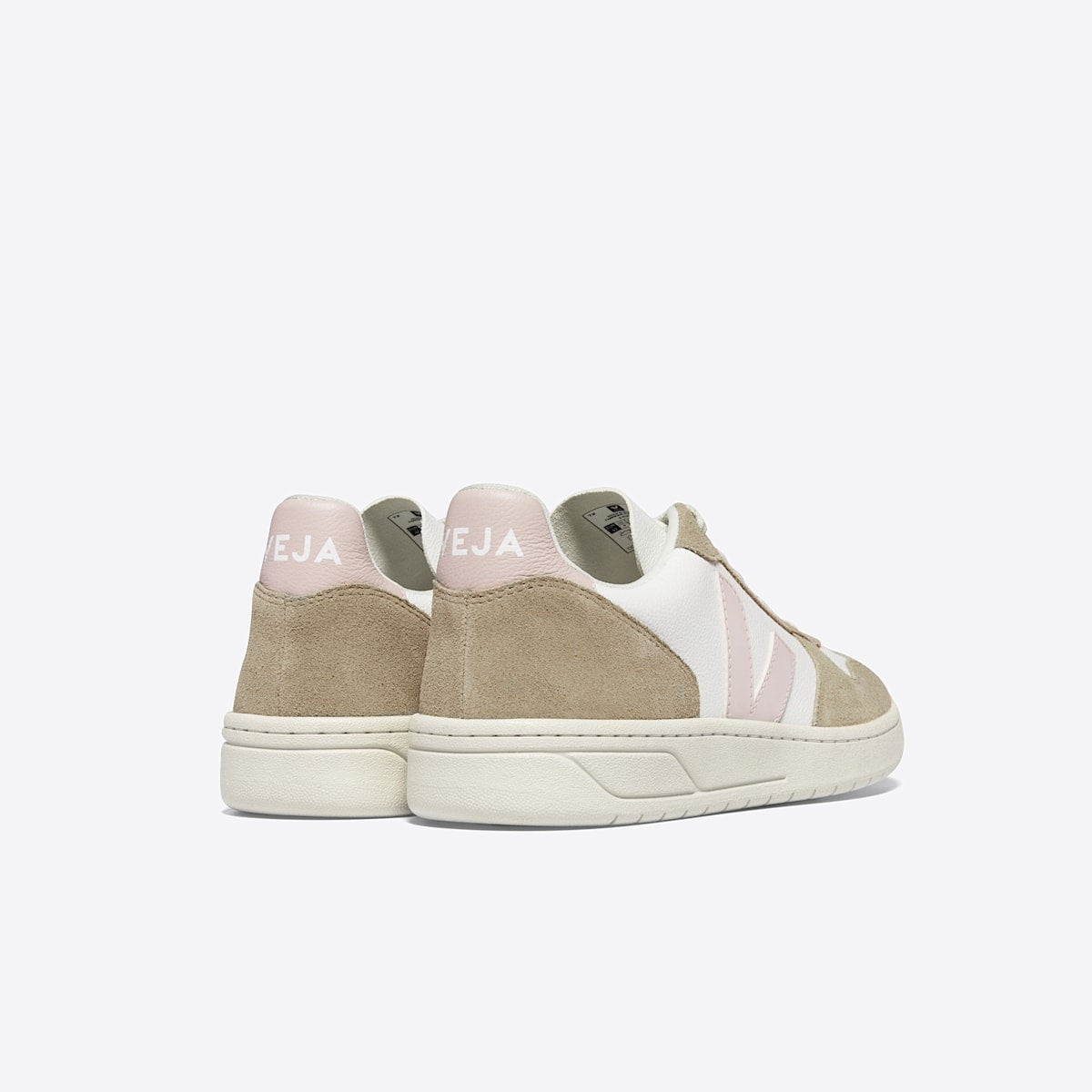 V-10 LEATHER WHITE PETALE SAHARA — 3