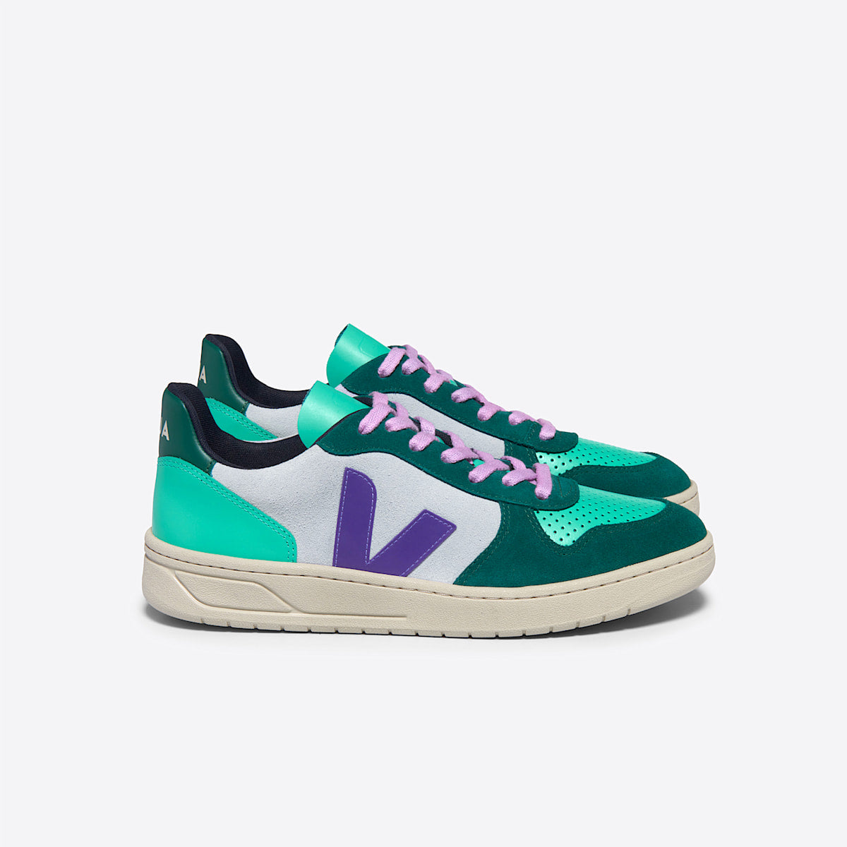 V-10 SUEDE MULTICO SWAN PURPLE PIERRE — 1