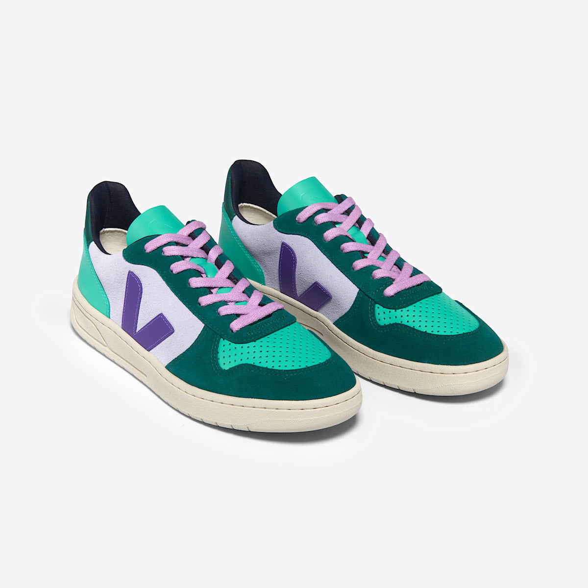 V-10 SUEDE MULTICO SWAN PURPLE PIERRE — 2
