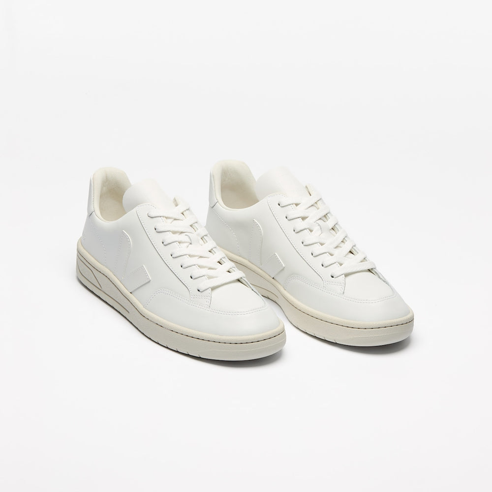 V-12 LEATHER WHITE — 2