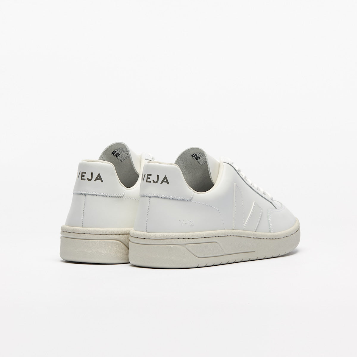 V-12 LEATHER WHITE — 3