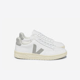 V-12 LEATHER WHITE LIGHT GREY — 1