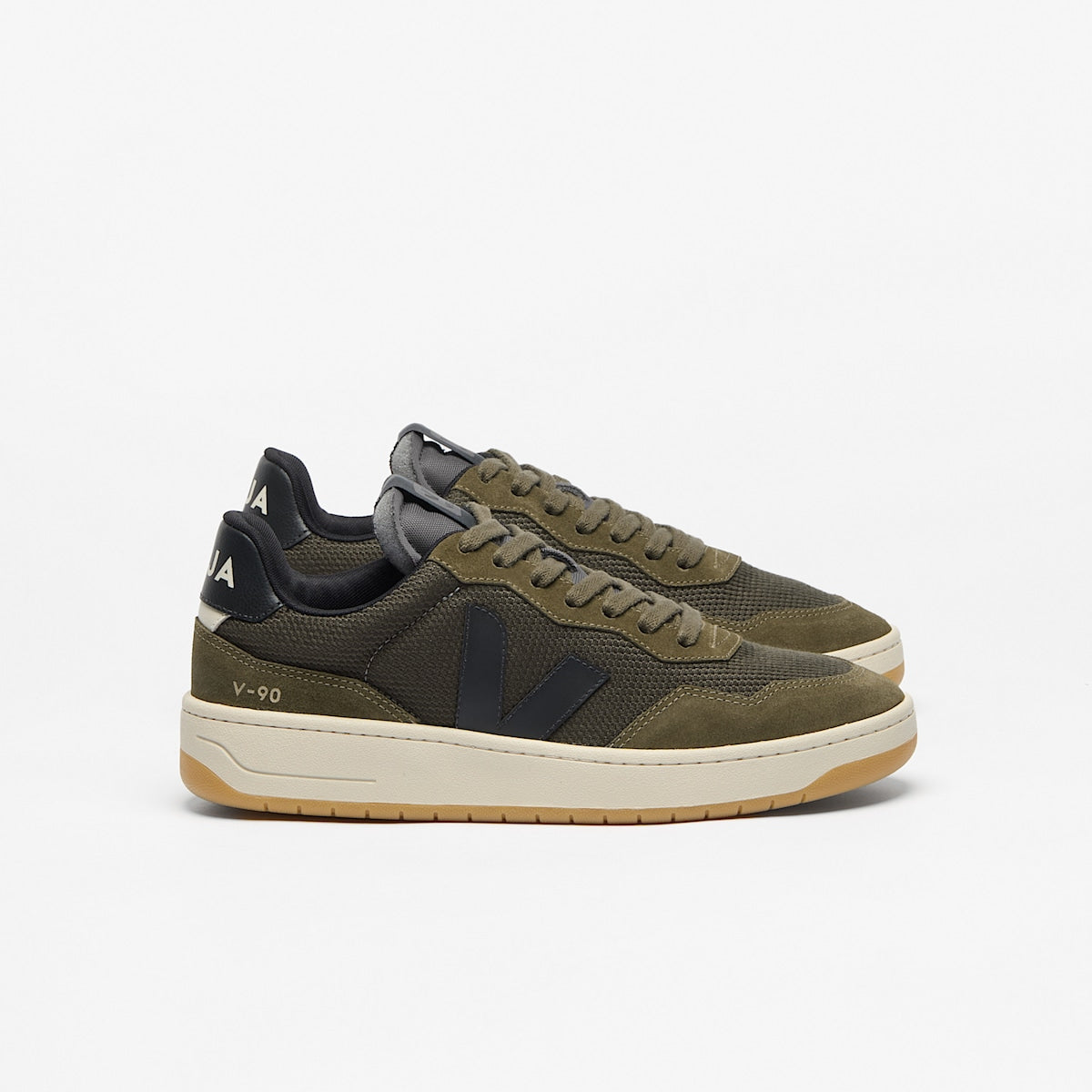 V-90 B-MESH OLIVE BLACK — 1