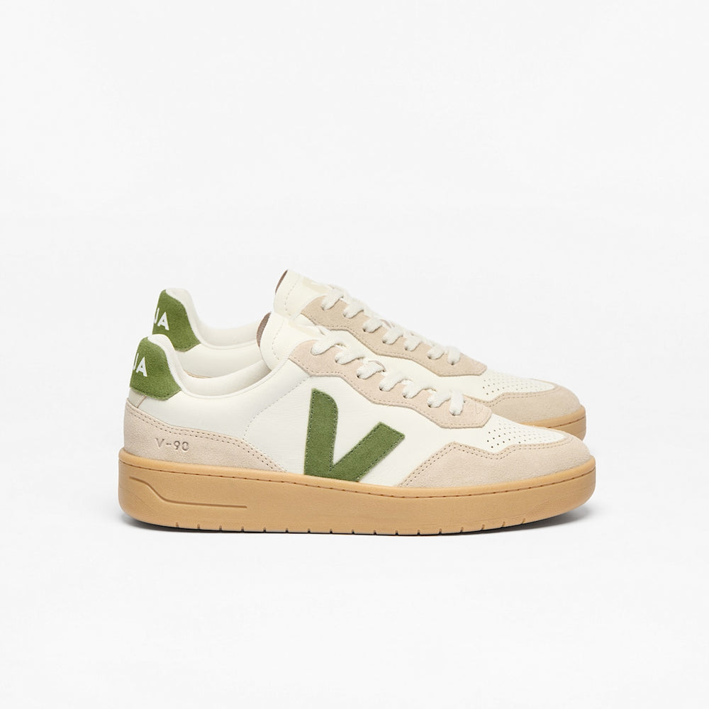 V-90 LEATHER PURE KIWI ALMOND NATURAL — 1