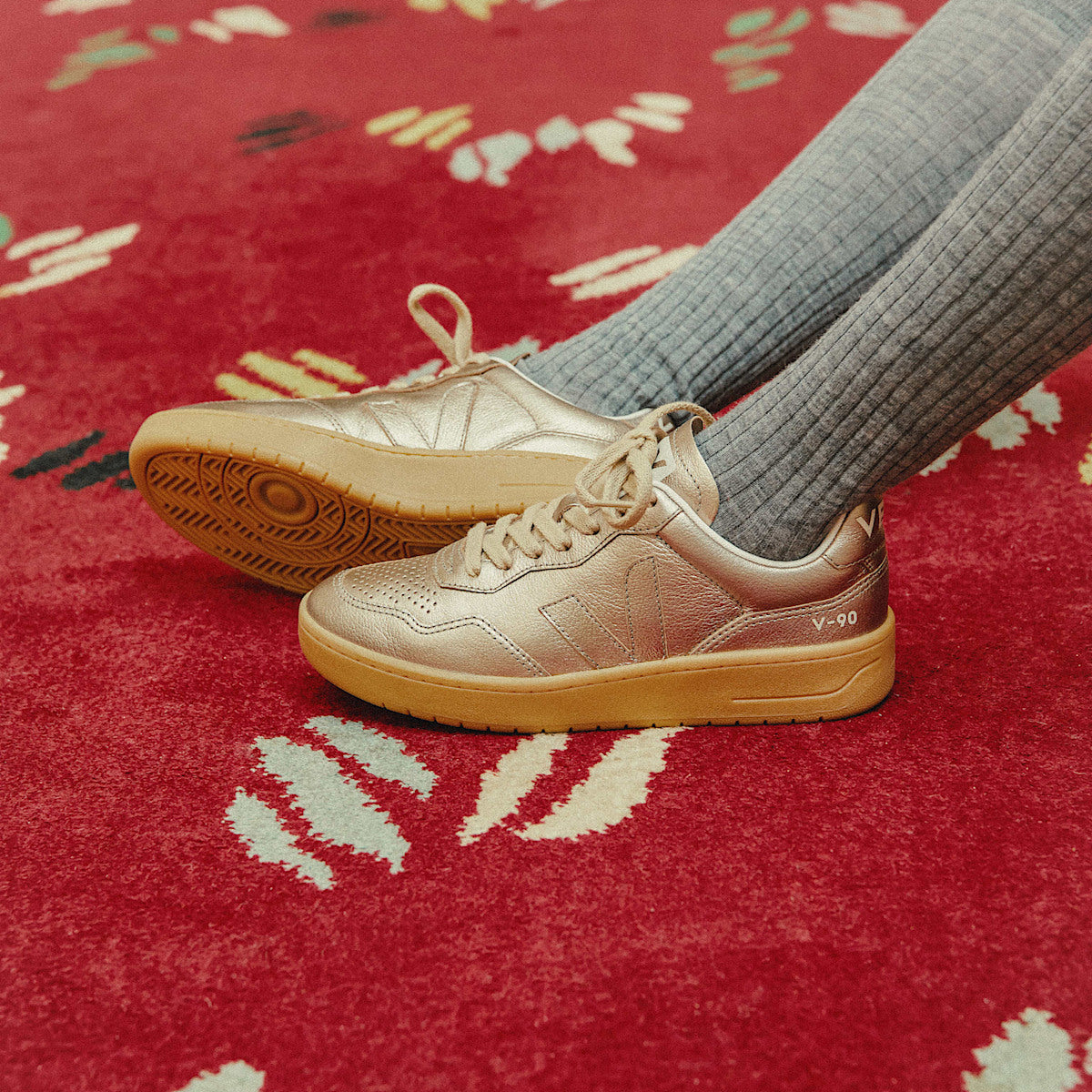 V-90 LEATHER FULL BRONZE NATURAL — 4