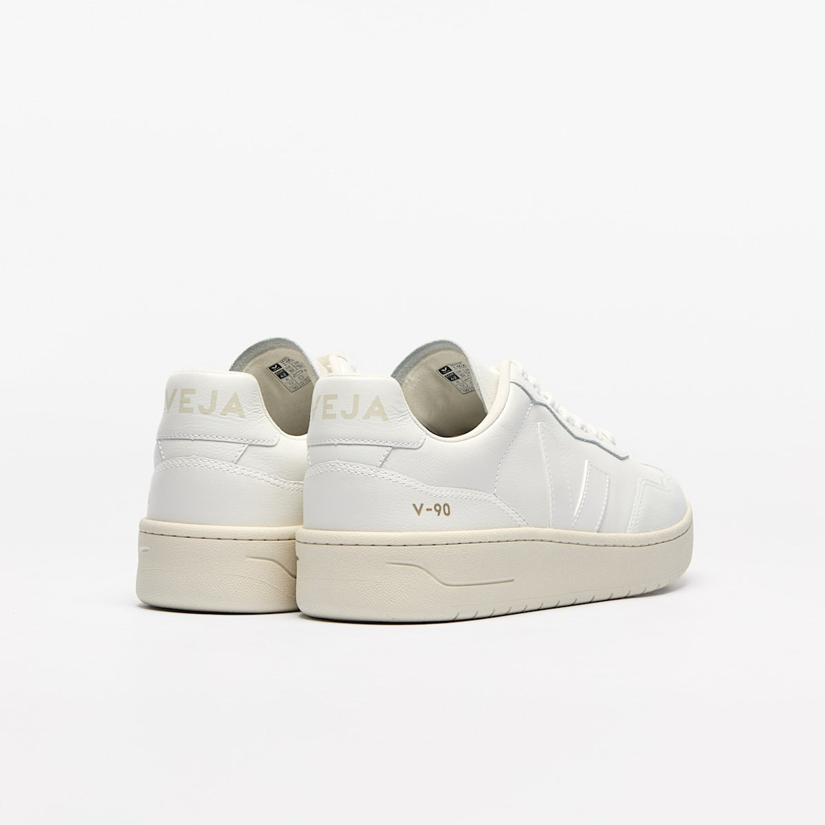 V-90 LEATHER WHITE — 3