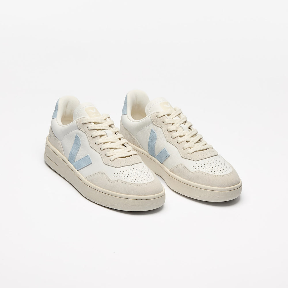 V-90 LEATHER WHITE STEEL — 2