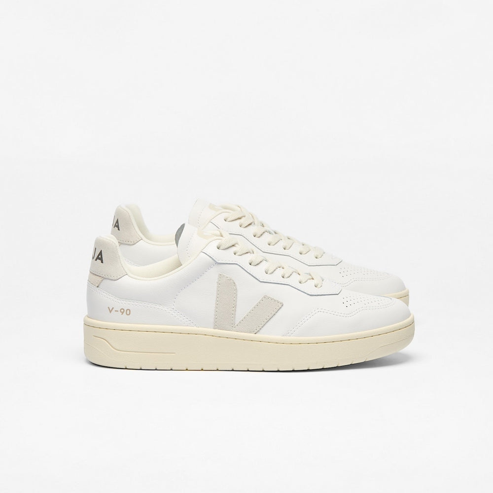 V-90 LEATHER WHITE NATURAL — 1