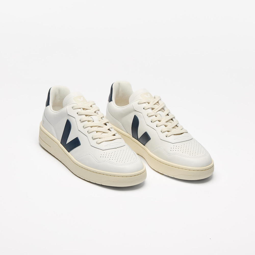 V-90 LEATHER WHITE NAUTICO — 2