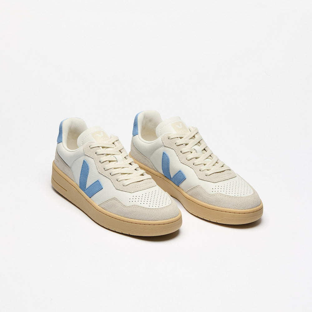 V-90 LEATHER WHITE AQUA NATURAL — 2