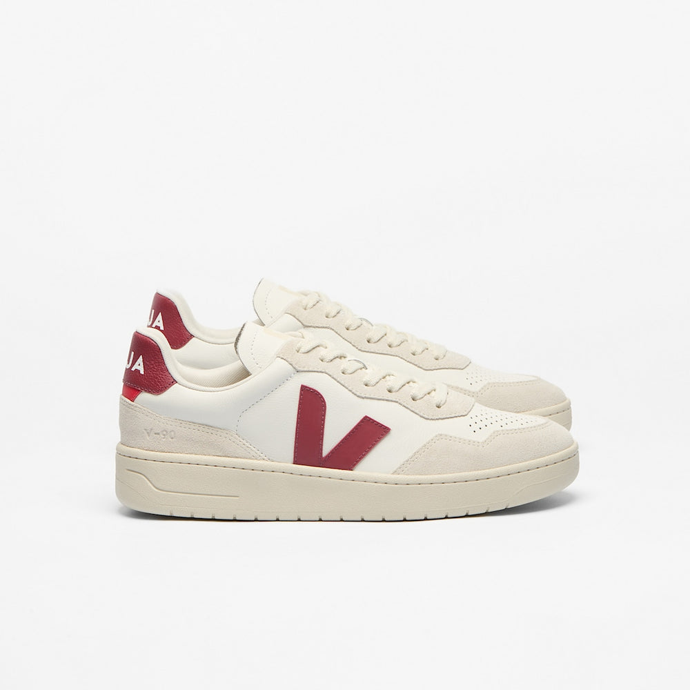 V-90 LEATHER WHITE MARSALA NATURAL — 1